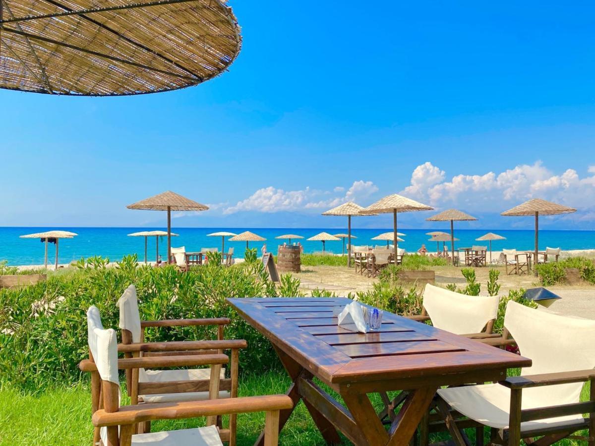 Asteraki Poolside Apartment By Dadovillas Ахараві Екстер'єр фото